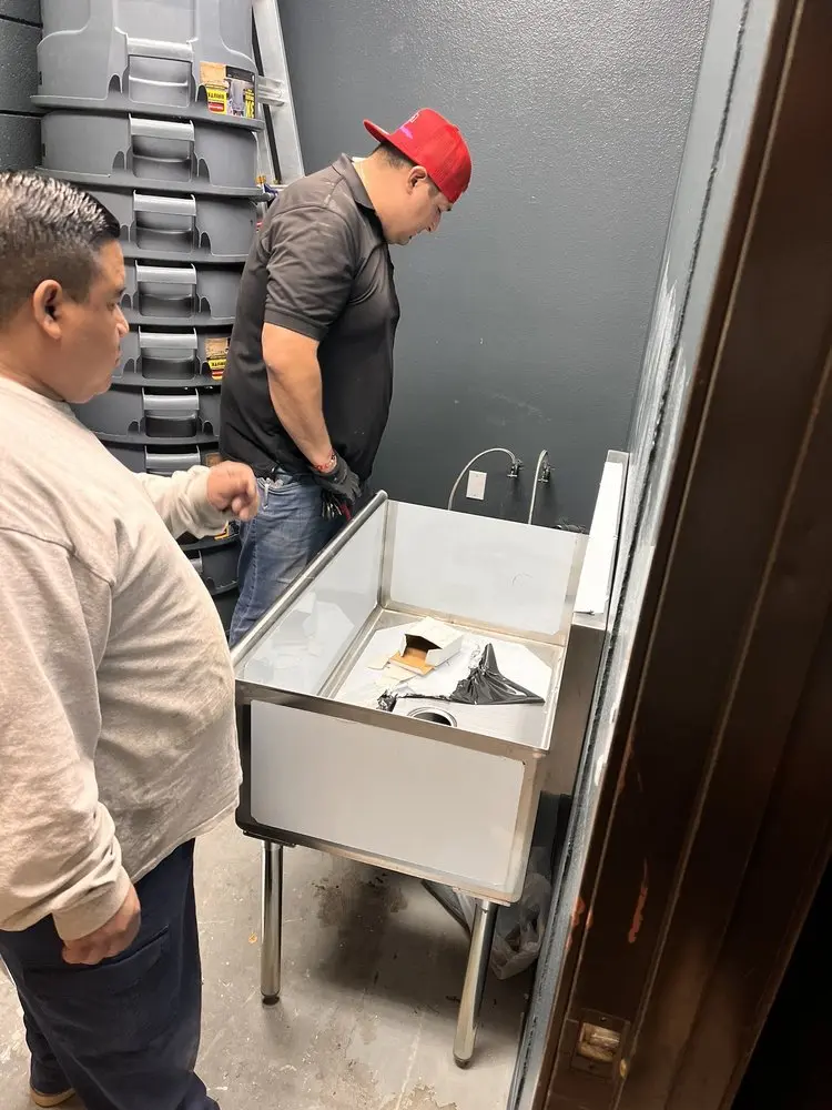 Commercial plumbing and sink installation in Prairie Ridge